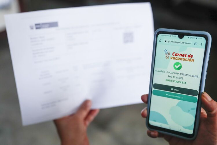 Carnet de Vacunación: Descargue su carnet de vacunación digital